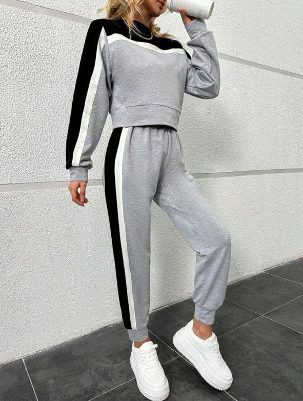 Striped Tape Patch Solid Color Set