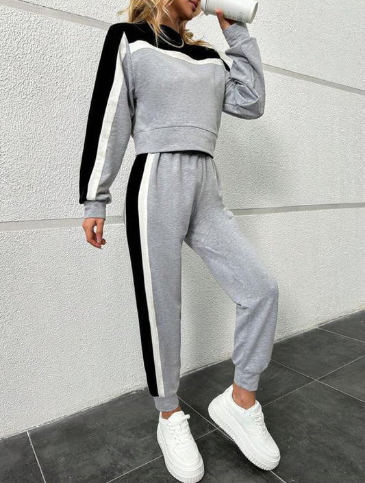 Striped Tape Patch Solid Color Set