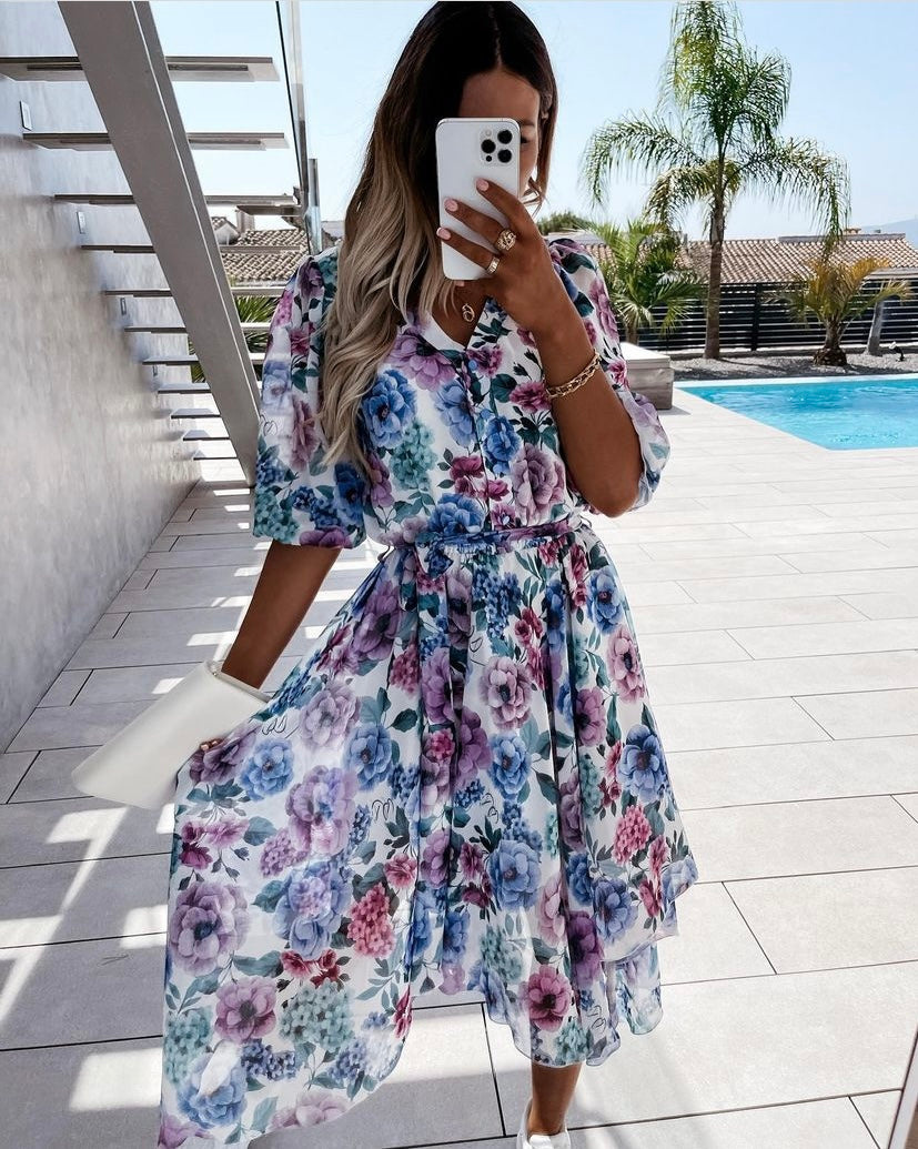 Floral Midi Dress