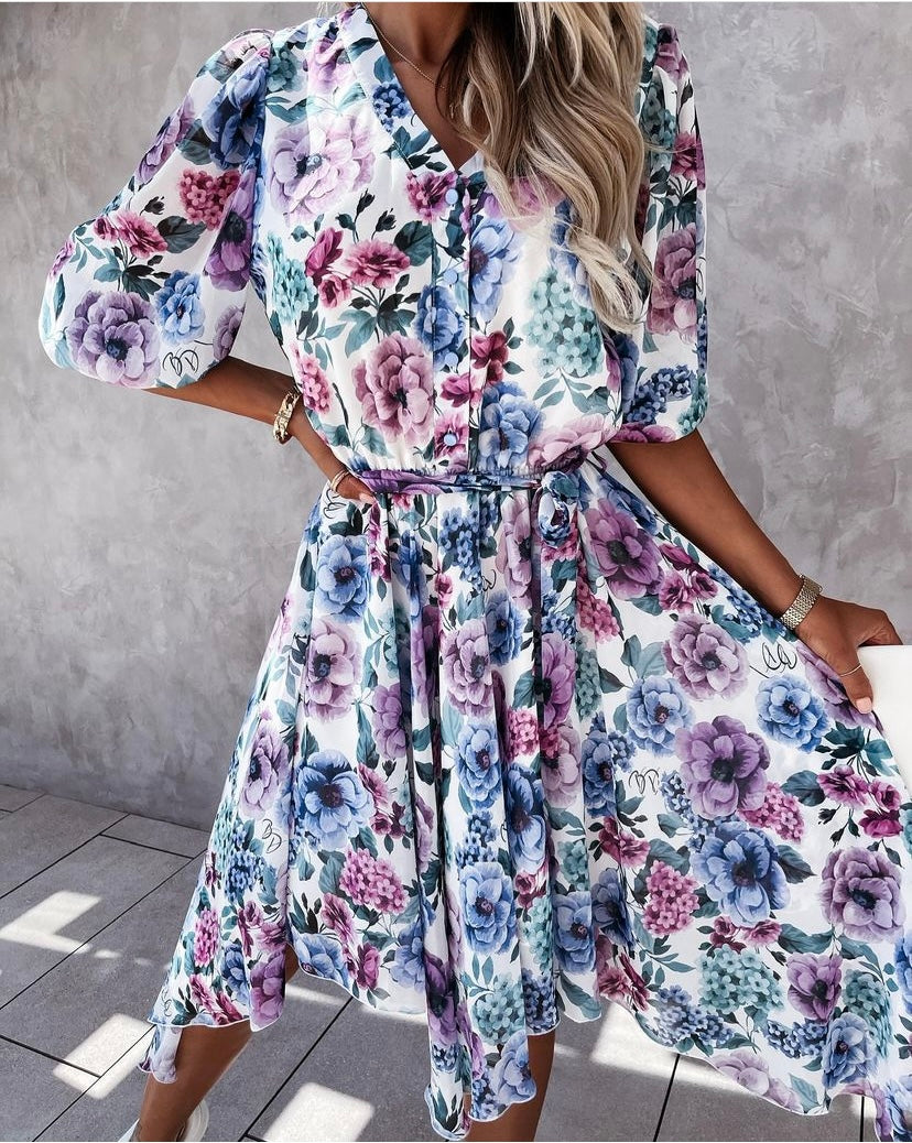 Floral Midi Dress