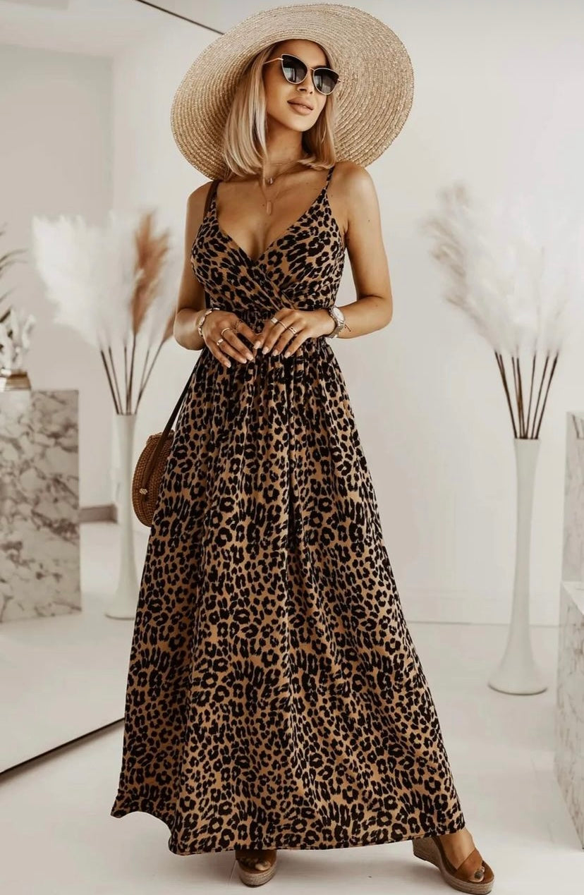 Printed Designer Strap Sundress