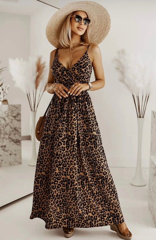 Printed Designer Strap Sundress